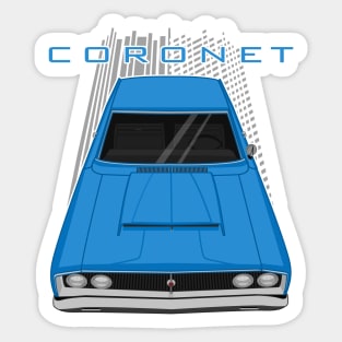 Dodge Coronet 1968 - blue Sticker